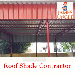 Roof shade contractor Mr. Mahadeb Biswas in Hazinagar